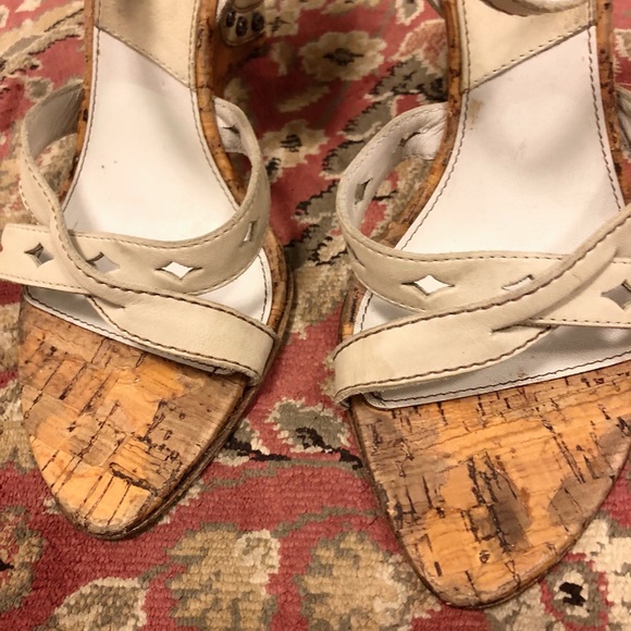 Authentic Dior Gaucho Vintage Cork Wedges – Size 37 (Good Condition) - Picture 11 of 11